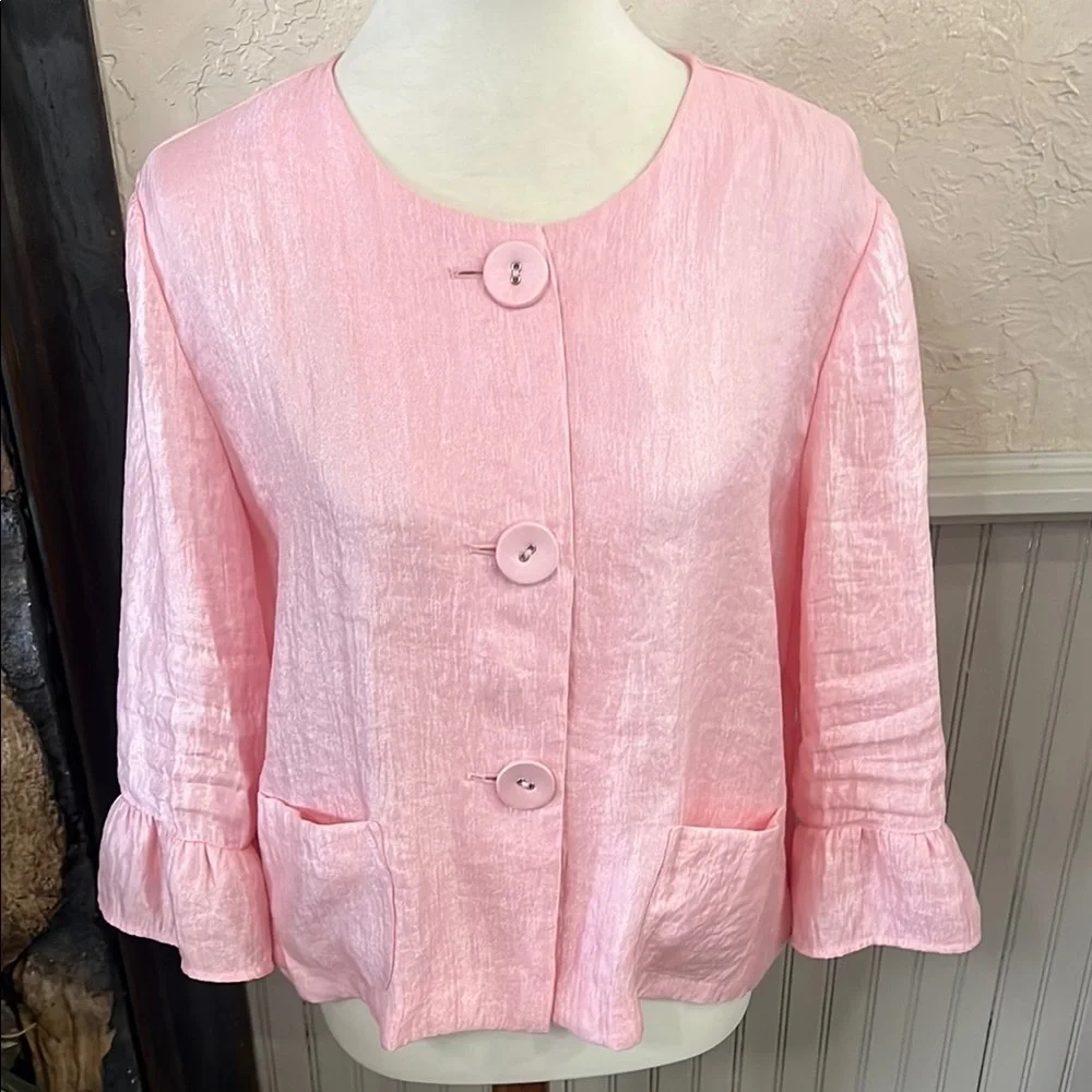Ruby Rd. Pink Blouse - Picture 1 of 4